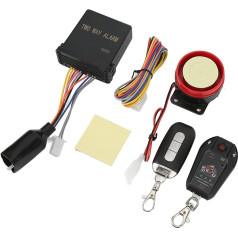 Kit Remote Start ATV, Yosoo Motorcycle 2-Way Alarm System Anti-Hijacking Remote Engine Start Kit PKE Entry Auto Lock Unlock for Scooter ATV