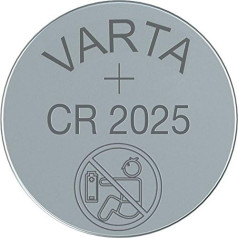 Varta CR 2025 Button Cell Battery (Pack of 20)