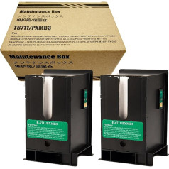 COCADEEX - Ink maintenance box for T6711 or C13T671100, works with WF-3620DWF WF-3640DTWF WF-7110DTW WF-7210DTW WF-7610DWF WF-7620DTWF WF-7710DWF WF-7715DWF WF-7720DTWF F printer.