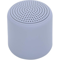 Fdit Bluetooth Speaker, 3 W Bluetooth 5.0 Mini Speaker, Portable Wireless Outdoor Speaker, Multifunctional Speaker Box, DC 5 V, 500 mAh, Built-in Battery Capacity (Grey)