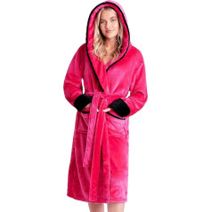 CityComfort Women's Fluffy Bathrobe, Fleece Dressing Gown, Cosy Bathrobe for Women