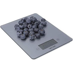 Taylor Pro Digital Kitchen Scales for Food with Ultra Slim Design, Compact, Professional Standard, Tare Function with Precision Accuracy, Tin Glass, Weighing Capacity 5 kg