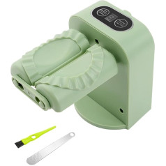 Automatic Dumpling Machine, Electric Dumpling Machine Shaper, Dumpling Maker, Ravioli Maker, Dumpling Mould, Kitchen Accessories, Quick Dumpling Artifact (Green)