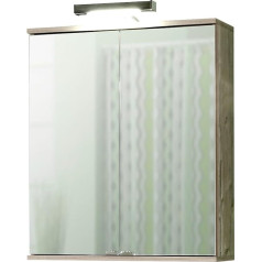 Schildmeyer Isola 120052 Mirror Cabinet 60 x 16 x 77 cm Silver Finish