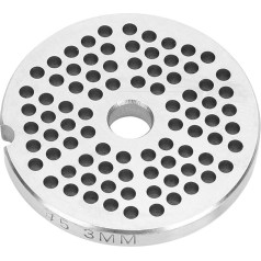 Stainless Steel Meat Mincer Replacement Knife Manual Mincer with Hole Kitchen Accessories (3mm)