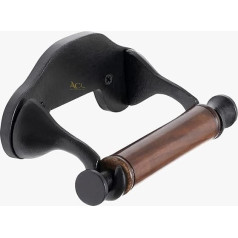 ACL Traditional Wall Mounted Toilet Roll Holder Cast Iron Industrial Toilet Roll Holder Bathroom Accessories
