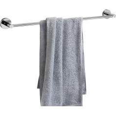 soak Moderner Handtuchhalter für Badezimmer - Badetuchhalter für große Handtücher - 60 cm breit, rund, einfache Montage