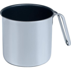 Kelomat 1901-383 Milk Pan with Spout 12 cm, KM Perfect, Stainless Steel, 0.499 kg, 12 cm Diameter, 16.5 x 13.5 x 13.5 cm