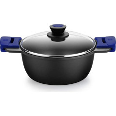 BRA Advanced Casserole Dish 20 cm Cast Aluminium with Non-Stick Coating PFOA Free Highly Reinforced High Performance Scratch and Abrasion Resistant Induction Compatible [Amazon Exclusive]