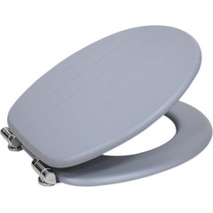 B&K Toilet Seat MDF Soft Close Hinges Universal Size