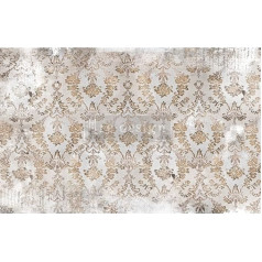Prima Re-Design Decoupage Decor Tissue Paper 19 x 30 Inches 2/Pkg-Washed Damask