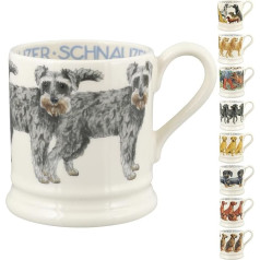 Emma Bridgewater Large Mug 1/2 Pint, Ceramic Coffee Mug Large - Stoneware Mug, Cappuccino, Latte, Coffee, Tea Cup - Beautiful Mugs, Birthday Gift - Coffee Mug Schnauzer