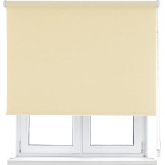 VIEWTEX Ivory Thermal Blackout Roller Blind 120cm x 190cm 5 Year Guarantee