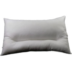 Neck Pillow, Orthopaedic Fibre Pillow with Cotton Fabric, Ergonomic Pillow for Neck and Neck Pain, Hypoallergenic Pillow, Certified 100% Made in Italy