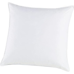 Häussling Home Pillow 80 x 80 cm | Feather and Down Pillow, Pillow, Made in Germany, 100% Feathers, Also Suitable for Allergy Sufferers, Cover 100% Cotton, Filling 1100 g