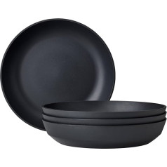Mepal suppenteller silueta 210 mm 4 stück - nordic black