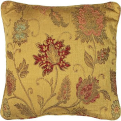 Paoletti Zurich Poly Cushion 55 x 55 cm, Gold, 55 x 55 cm