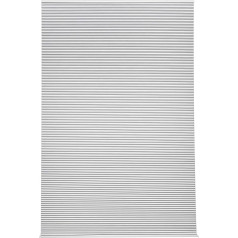 Amazon Basics Honeycomb Pleated Blind Without Pull Chain, No Drilling Required, 60 x 140 cm, White / White