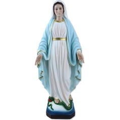 Immaculate Resin Madonna Statue Height 60cm Hand Painted