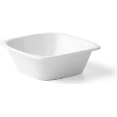 Holst Porzellan GVT 015 Square Bowl 10 cm, White, 10 x 10 cm