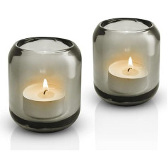 Eva Solo Acorn Glass Candle Holder Stone