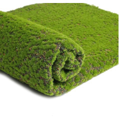 MILISTEN Artificial Moss Leaf Rug Wedding Patio Balcony Decoration 100cm Colorful