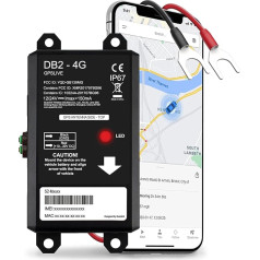 Gpslive DB2-4G GPS Tracker Car, Motorcycle, Motorhome, Car | Made in EU | Easy Installation | Live Tracking with App | No SIM Required | GPS Car Tracker GPS Transmitter | Transmitter Car GPS Tracker