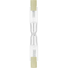 Osram SuperStar Halogen-Röhre, R7S-Sockel, dimmbar, 46 Watt - Ersatz für 60 Watt, Warmweiß - 2900K, 10er-Pack