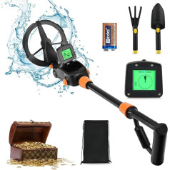 Metal Detector Children, Sunowl High Precision Children's Metal Detector with LCD Display and Waterproof Search Coil, Lightweight Metal Detector for Children and Beginners for Metal Search