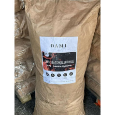 DaMi Charcoal, premium barbecue charcoal made of mixed wood, ecological production and long burning time (2 x 10 kg)