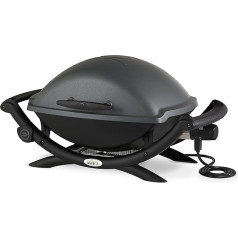 Weber 55020053 Grill, Q2400 - Elektro, 66x49x62 cm, grau