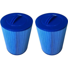 Malaka 2x Compatible PWW50P3 6CH-940 FC-0359 SAE Coarse Thread Filter Cartridge Replacement Filter Whirlpool Filter Cartridge Blue