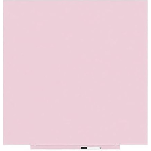 kaiserkraft | Whiteboard Skincolor | Stahlblech | lackiert | BxH 1000 x 1000 mm | rosa