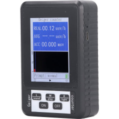 ciciglow Nuclear Radiation Detector, Geiger Counter Radiation Meter, Beta, Gamma and X-Ray Radioactive Arm, Used in Factory Environments, Domestic Environments, 80 CPM μsv