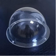 LOTOWELZON 100mm Acrylic Camera Cover Indoor Outdoor Clear Security Camera Cover Diameter 100mm