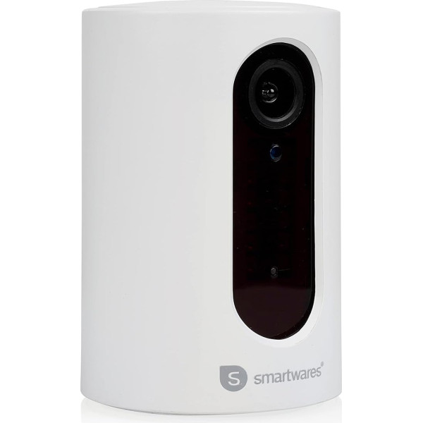 Smartwares Privacy Security Camera, Wi-Fi, Privacy Protection, Full HD Images, Bi-directional Communication, Motion Sensor, Night Vision