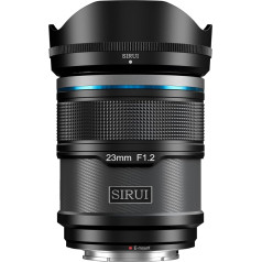 SIRUI Sniper 23mm Auto Focus Lens, F1.2 Wide Angle APS-C Camera Lens for A5 A6 A7 FX A9 ZV-E Series (E-Mount, Black)