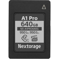 Nextorage Japan CFexpress Type A Card NX-A1PRO 640GB VPG 400 Urtla Fast Read 950MB/s Write 950MB/s