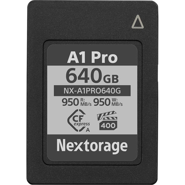 Nextorage Japan CFexpress Type A Card NX-A1PRO 640GB VPG 400 Urtla Fast Read 950MB/s Write 950MB/s