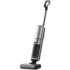 EZVIZ 3-in-1 Wireless Smart Wet Dry Vacuum Cleaner, Dual Water Tank, Automatic Dirt Detection, LED Design, One-Click Self Cleaning, Mop Vacuum Cleaner for Hard Floors, Pet Hair, RH2