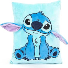 Jay Franco Disney Lilo & Stitch Plush Cuddle Pillow - Super Soft 3D Bed Pillow for Nursery Decoration