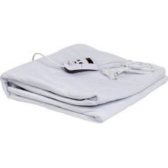 Pekatherm UP110DF Electric Single Bed | Size 150 x 80 cm | 4 Temperature Levels | 100% Polyester | High-Quality Electric Mattress Cover | Pekatherm UP110DF