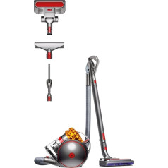 Dyson Cinetic Big Ball Multifloor 2 beutelloser Staubsauger (Inkl. pneumatischer Bodendüse und Kombi-Treppendüse, Konstante Saugleistung auf allen Böden dank Cinetic Technologie)