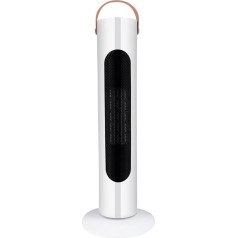 Simple Deluxe Fan Heater, Electric Room Heater, Electric Room Heater with Remote Control, Fan Heater, 4 Heating Modes, Overheating Protection for Bedroom, 1500 W, 25 m²