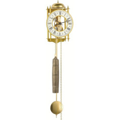 Hermle Dover 70332-000711 Mechanical Skeleton Clock with Metal Wheels