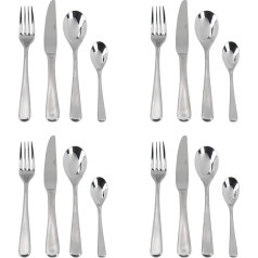 Mikasa C000371 16-Piece Stainless Steel Cutlery Set