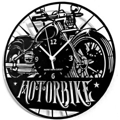Instant Karma Clocks Motorcycle Racing Wall Clock Motorcycle Driving Gift Idea Motorcycle Lovers