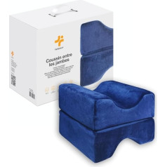 Inphysio Cushion between the legs - orthopaedic knee support pillow - foam cushion with shape memory - cushion against pain large - 25 x 20 x 17 cm