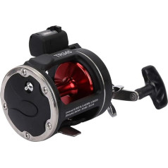 Spinning Reels, Extremely Smooth, Powerful Trolling Reels, Equipped with Fishing Reel with Line Counter, Conventional Wind Fishing Reel