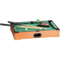 Playtastic Billiard: Mini Billardtisch mit 2 Queues & 16 Kugeln (Mini Billiard, Mini Billiardtisch, Billard)